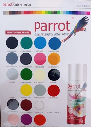 [10783] سبراي بويا أحمر دم العفريت - SUZUKI RED 131 - PARROT